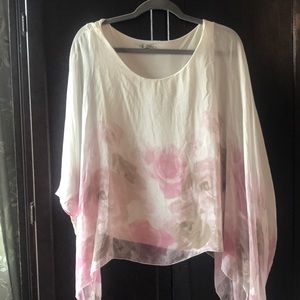 💫ROMANTIC Italian made flowy blouse